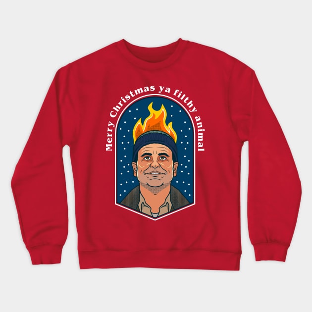 home alone wet bandits harry Crewneck Sweatshirt by redwane